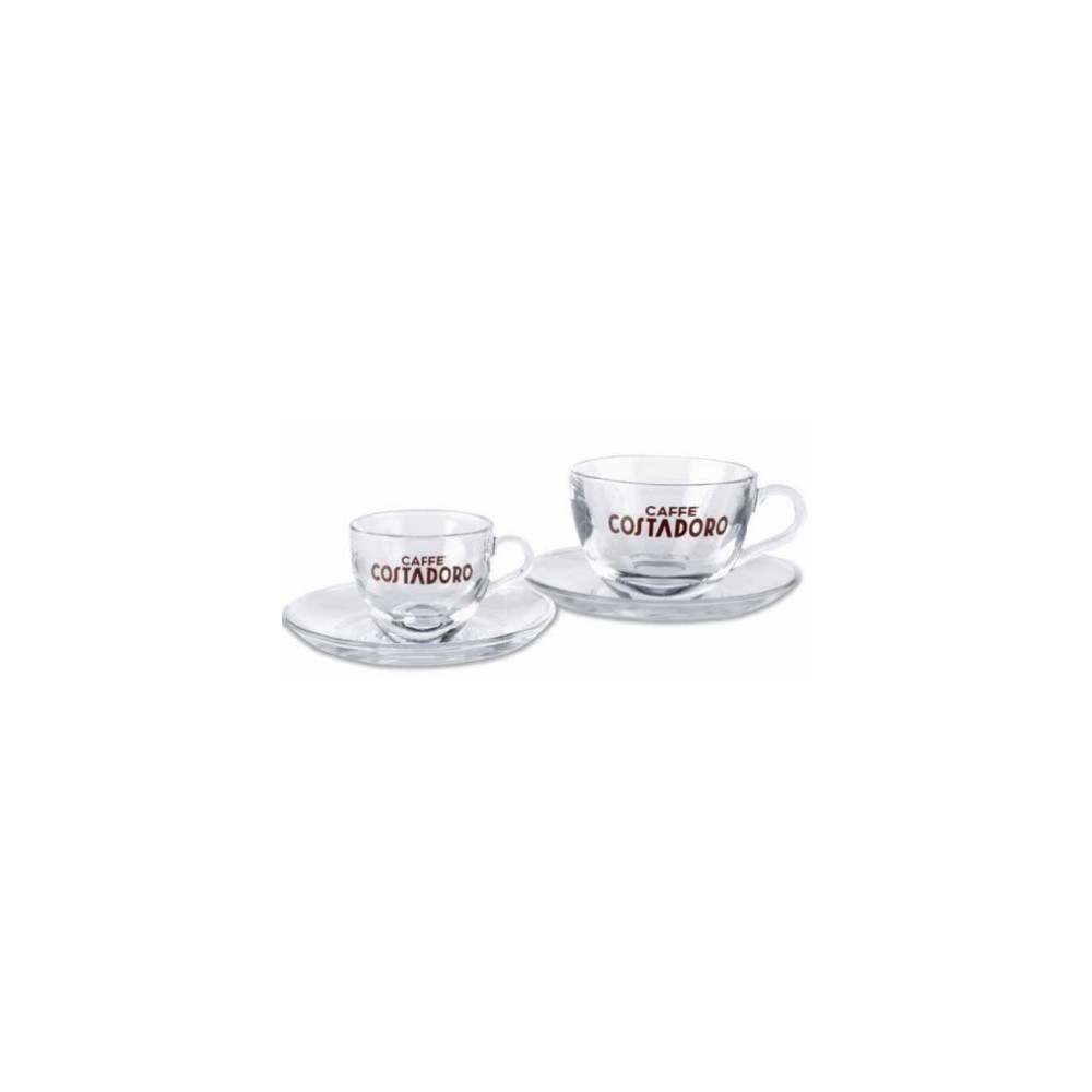 Costadoro espresso set glas 2 stuks