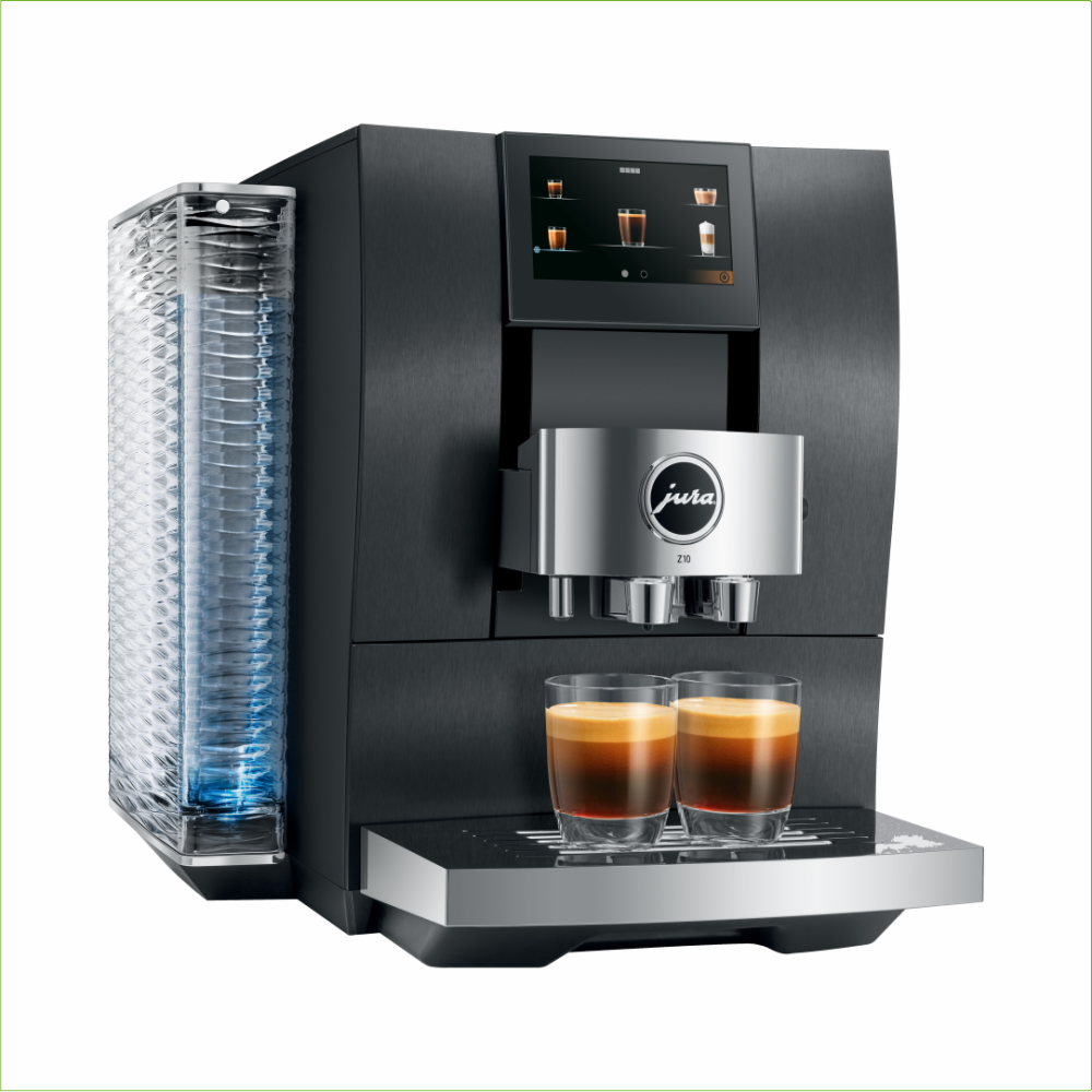 JURA Z10 Aluminium Black (EA) + Gratis Proefpakket