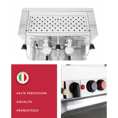 Horeca koffiemachine Valchiria espressomachine 2 groeps