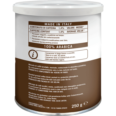 Costadoro 100% Arabica Filterkoffie 250 gram