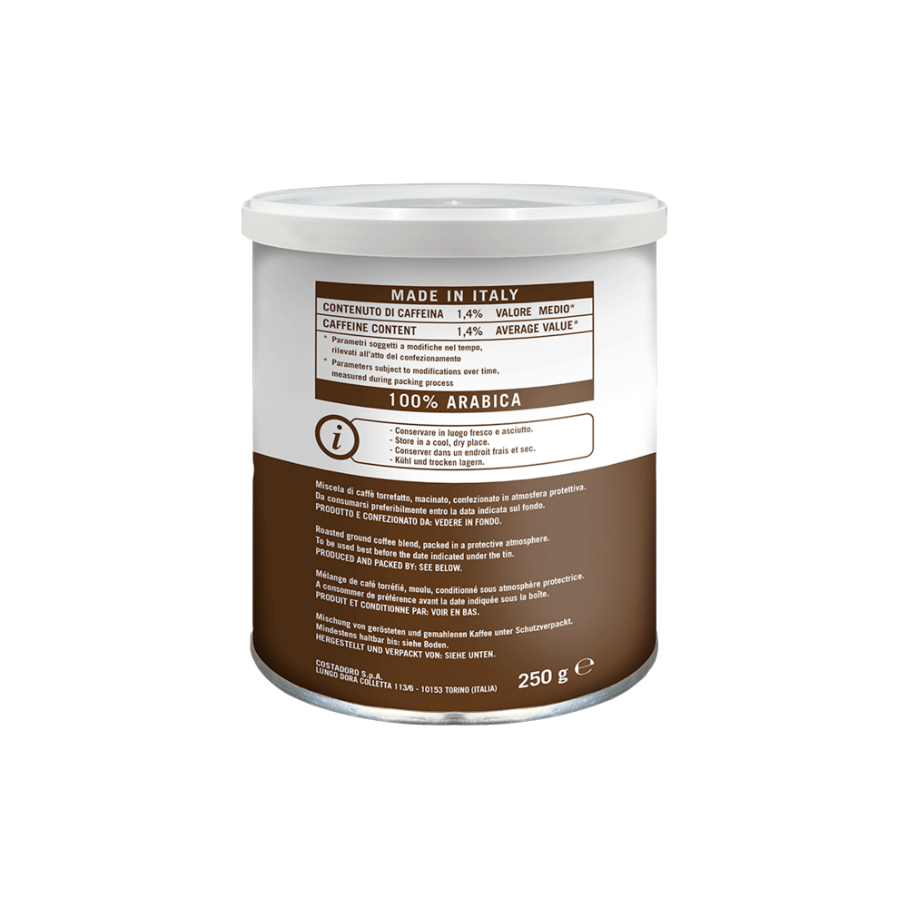 Costadoro 100% Arabica Filterkoffie 250 gram