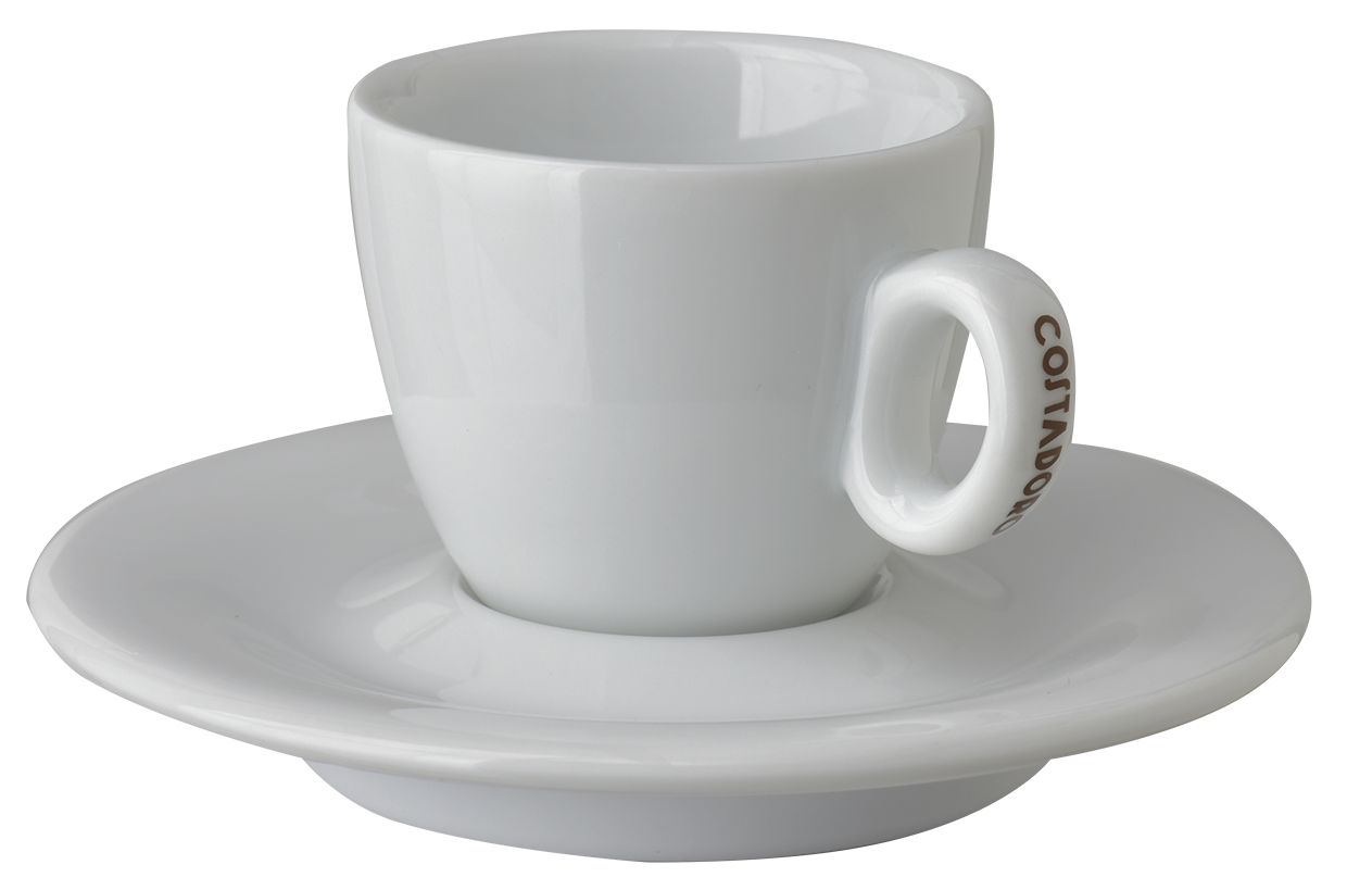 Costadoro kop en schotel espresso