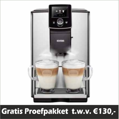 Nivona 825 met gratis proefpakket