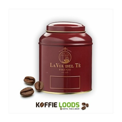 Theeblik la via del te 125 grams bordeaux rood