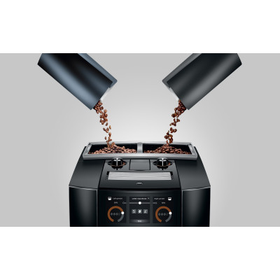 JURA J8 Twin Diamond Black (EA) +  €90 Gratis proefpakket