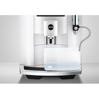 JURA E8 Piano White (EC) + €90 Gratis proefpakket