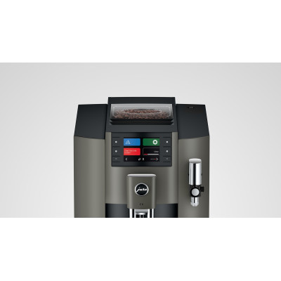 JURA E8 Dark Inox (EC) + €90 Gratis proefpakket