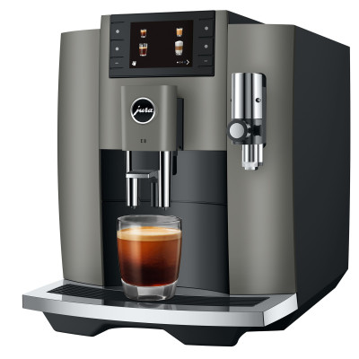 JURA E8 Dark Inox (EC) + €90 Gratis proefpakket