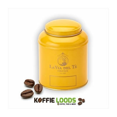 Theeblik la via del te 125 grams geel