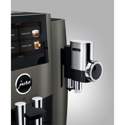 JURA S8 Dark Inox (EB) + € 90 Gratis Proefpakket