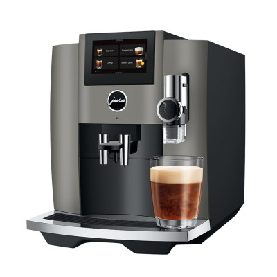 JURA S8 Dark Inox (EB) + € 90 Gratis Proefpakket