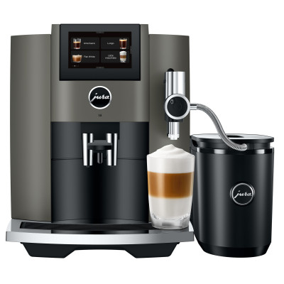 JURA S8 Dark Inox (EB) + € 90 Gratis Proefpakket