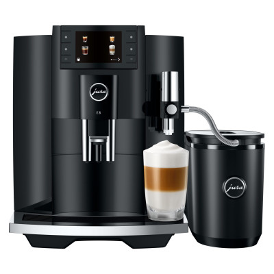 JURA E8 Piano Black + €90Gratis Proefpakket