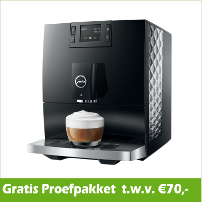 Jura C8 Piano Black + Gratis Proefpakket