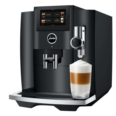 JURA S8 Piano Black (EB) + €90 Gratis Proefpakket