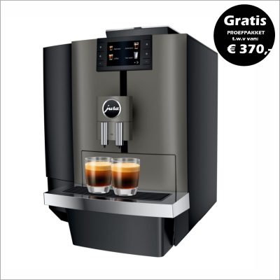 JURA X4 Dark Inox (EA) + Gratis Proefpakket