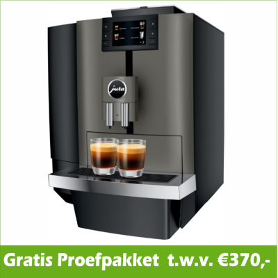 JURA X4 Dark Inox (EA) + Gratis Proefpakket