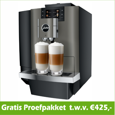 JURA X10 Dark Inox - Nu voor € 2990,- | Gratis Proefpakket