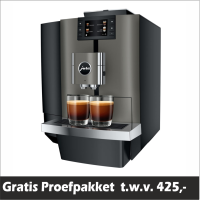 JURA X10 Dark Inox - Nu voor € 2990,- | Gratis Proefpakket