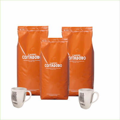 Actiepakket Super Koffiebonen + Gratis Servies