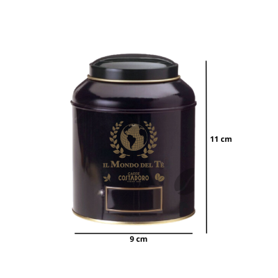 Theeblik il Mondo del Te 125 grams zwart