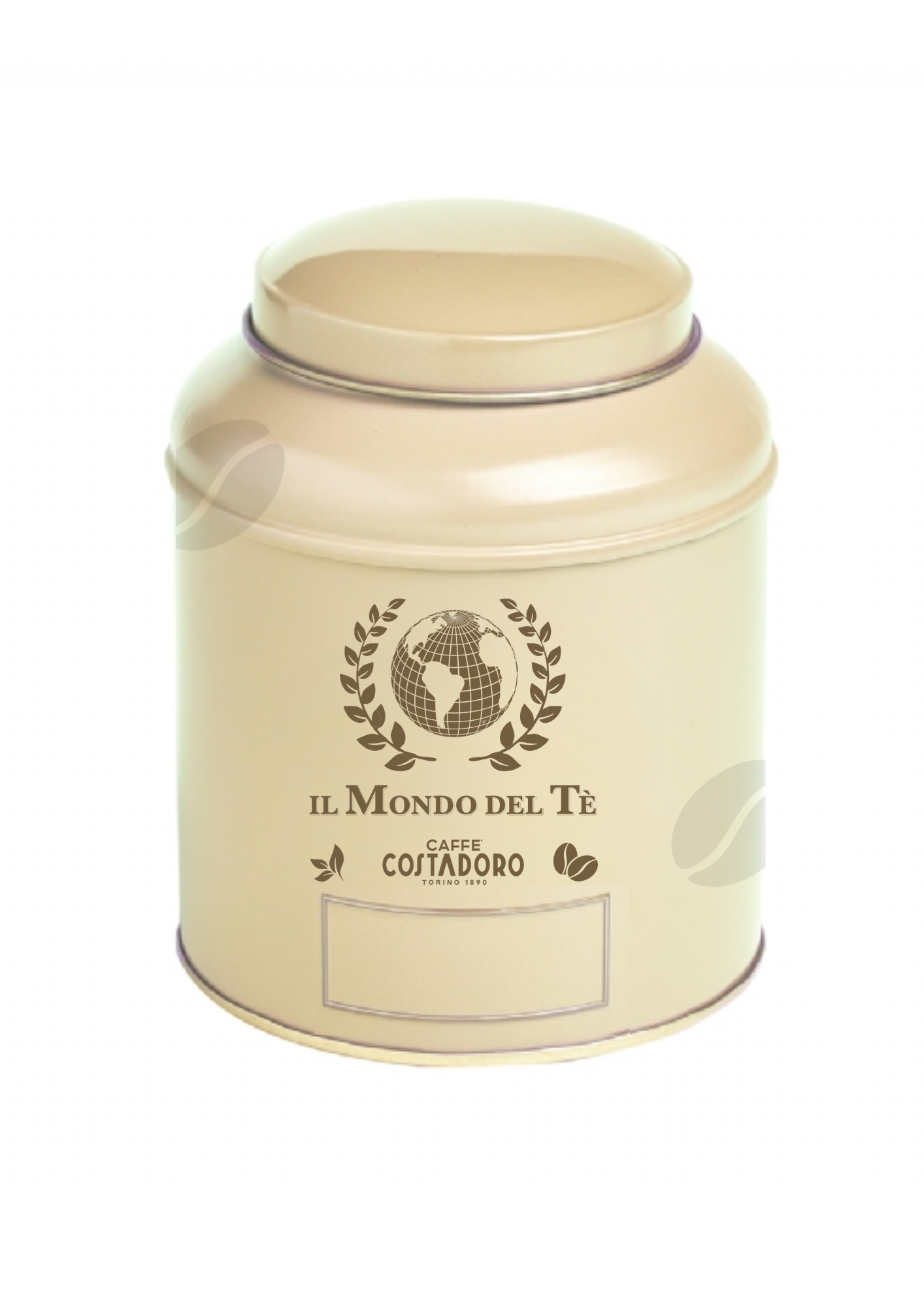 Theeblik il Mondo del Te 125 grams pastelkleur geel