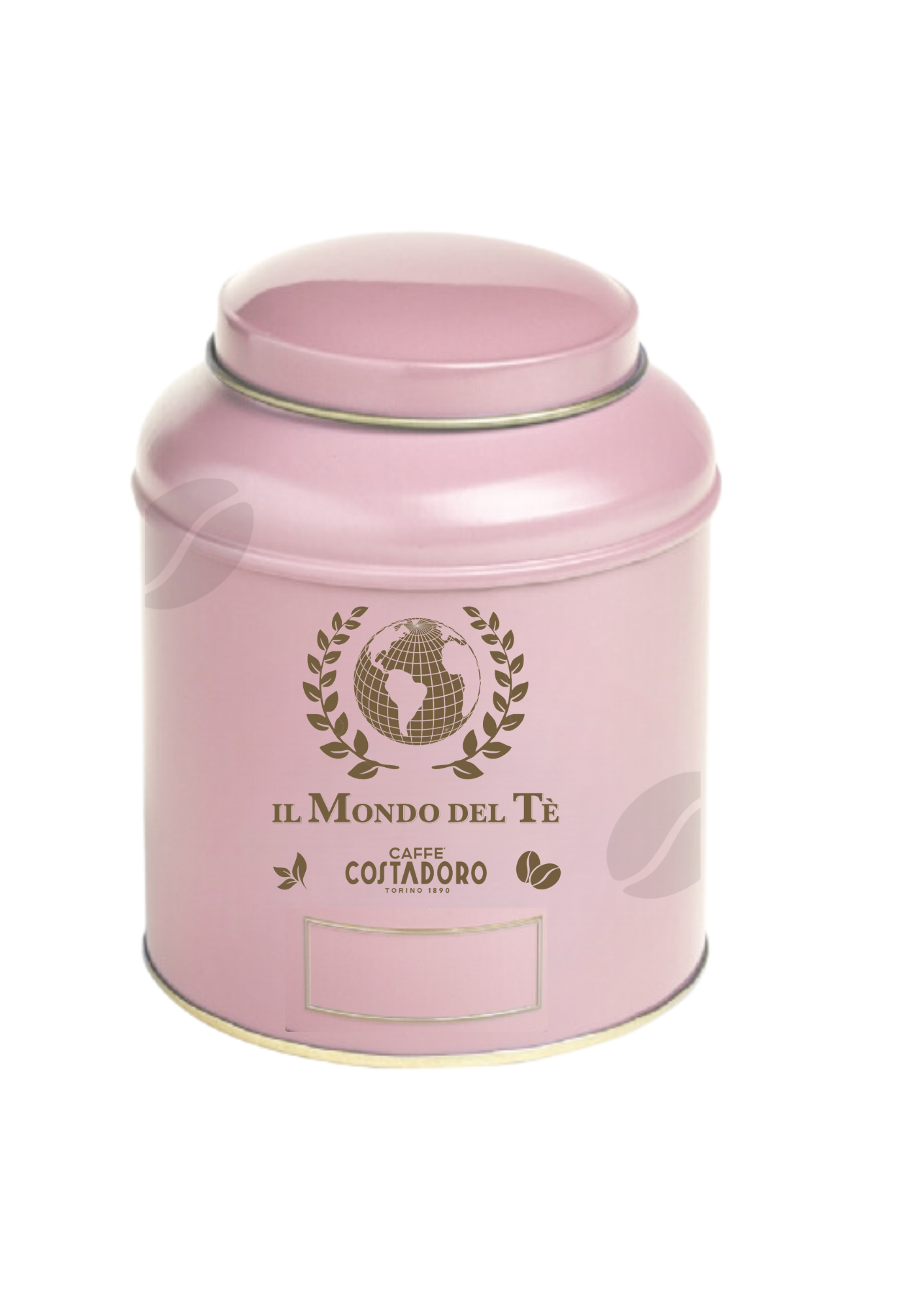 Theeblik il Mondo del Te 125 grams pastelkleur lichtroze
