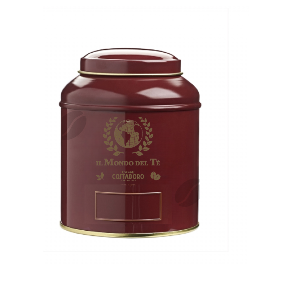 Theeblik il Mondo del Te 125 grams bordeauxrood
