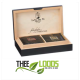 Theedoos gevuld zwart-hout Theedoos gevuld zwart-hout -