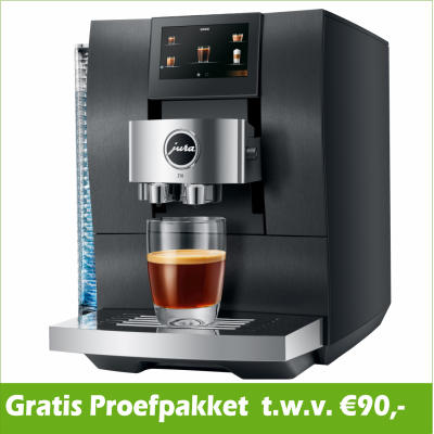 JURA Z10 Aluminium Black (EA) + Gratis Proefpakket