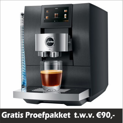 JURA Z10 Aluminium Black (EA) + Gratis Proefpakket
