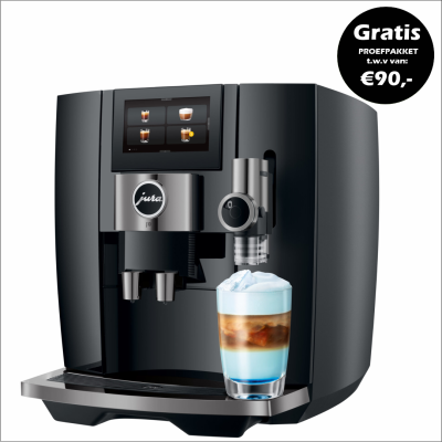 JURA J10 Piano Black (EA) + Gratis Proefpakket