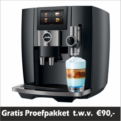 JURA J10 Piano Black (EA) + Gratis Proefpakket