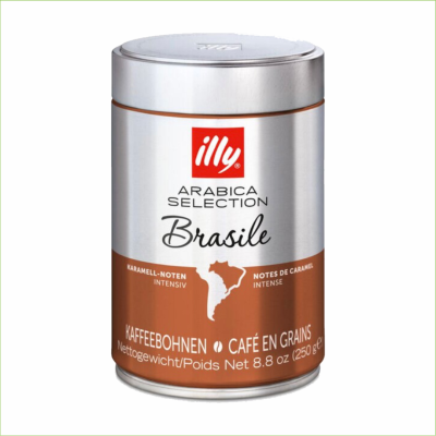 Illy Brasil koffiebonen 250 gram