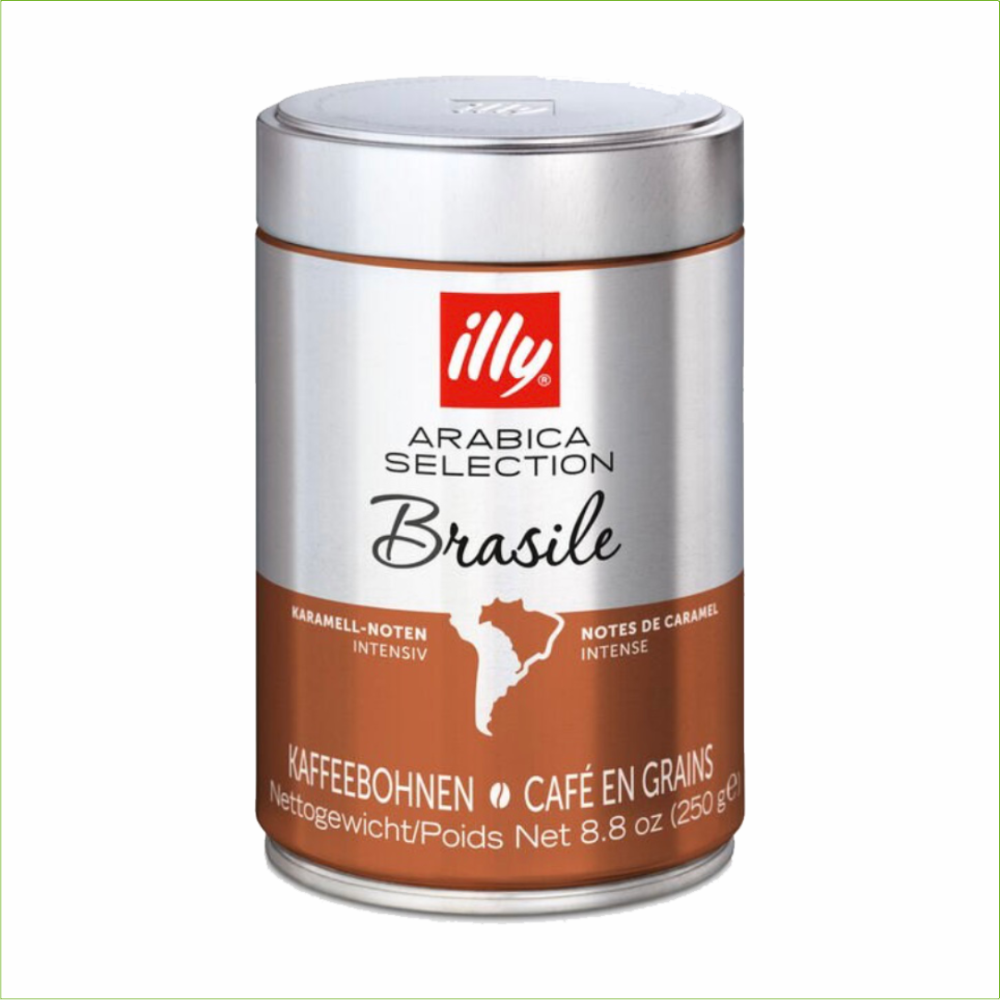 Illy Brasil koffiebonen 250 gram