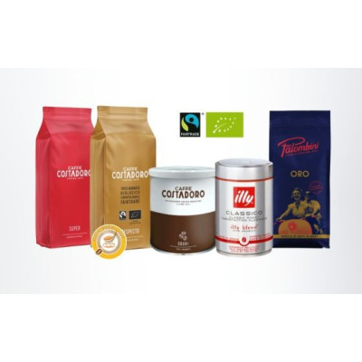 Koffiebonen proefpakket t.w.v. 75,-