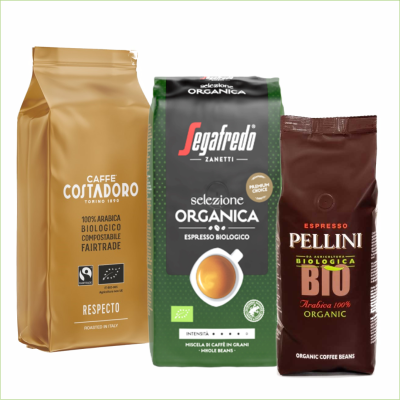 Koffieproefpakket Biologisch Tricolore 2.5 kg