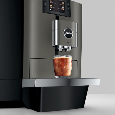 JURA X10C Dark Inox + Gratis Proefpakket + Gratis Geïnstalleerd.
