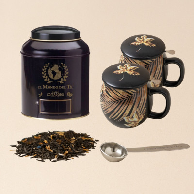 Luxe thee set zwart