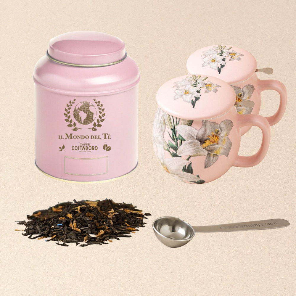 Luxe thee set roze