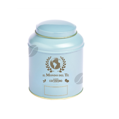 Luxe thee set lichtblauw compleet