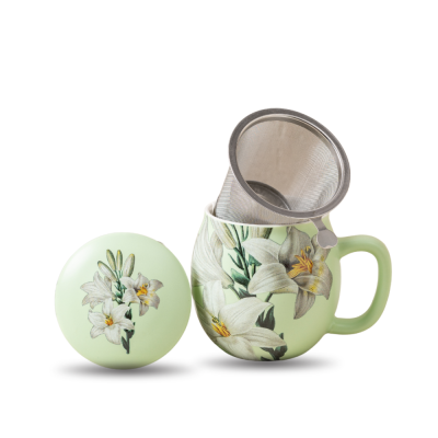 Luxe thee set pastel groen compleet