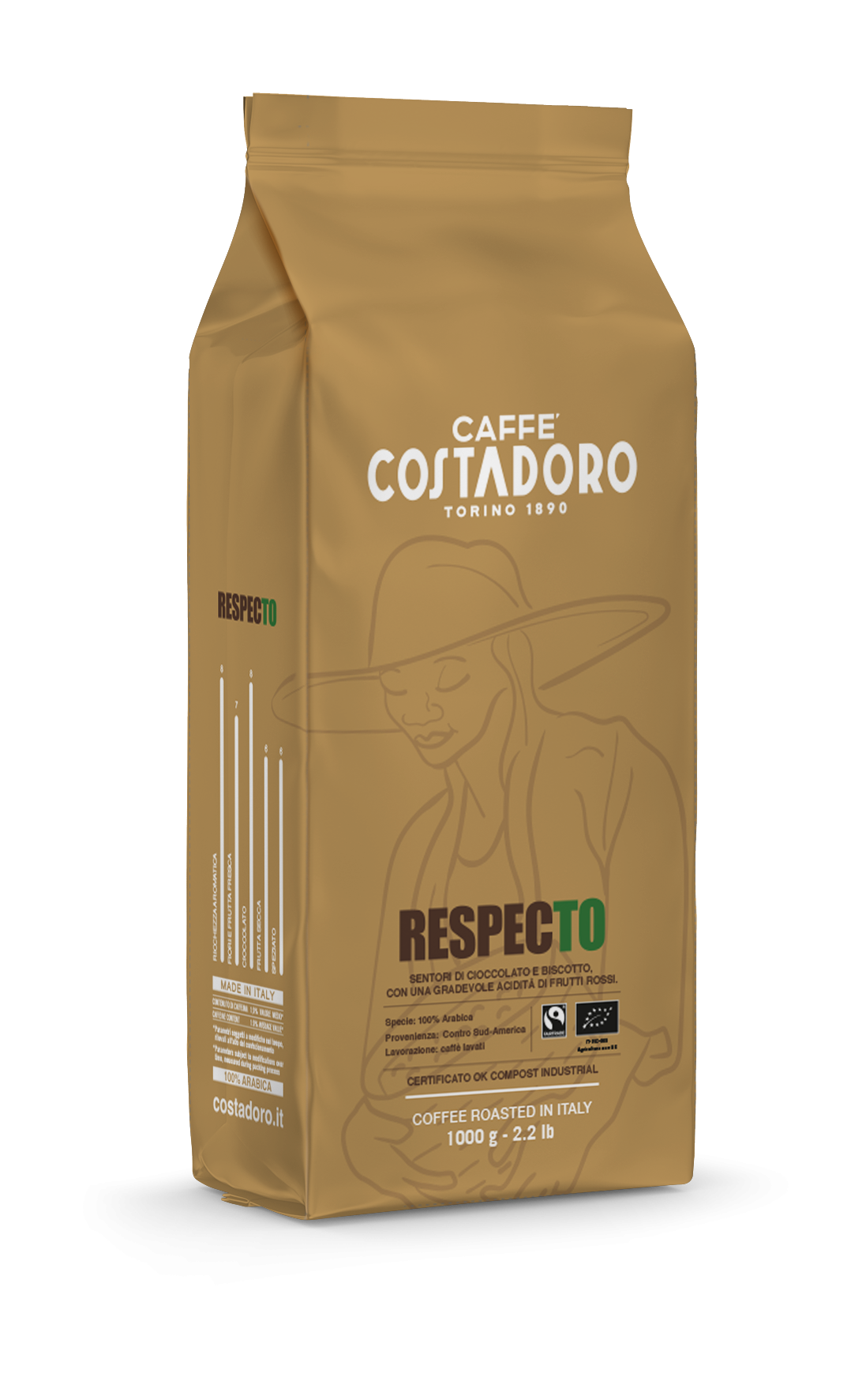 Costadoro respecto Biologisch + Fairtrade