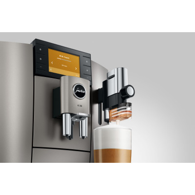 JURA E8 Midnight Silver (ED)