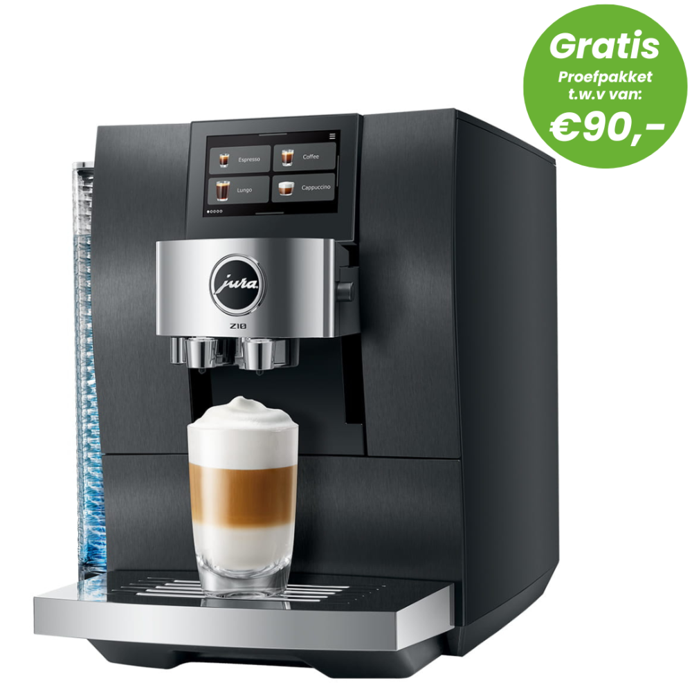 JURA Z10 Aluminium Black (EB) + Gratis Proefpakket -
