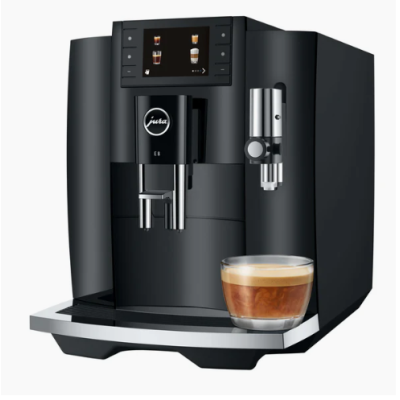 JURA E8 Piano Black EC + €40 Gratis Proefpakket