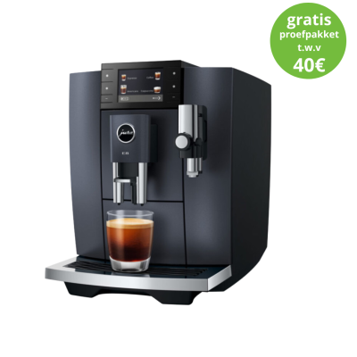 JURA E8 Cosmic Black (ED) + Gratis Proefpakket EUR 90,-