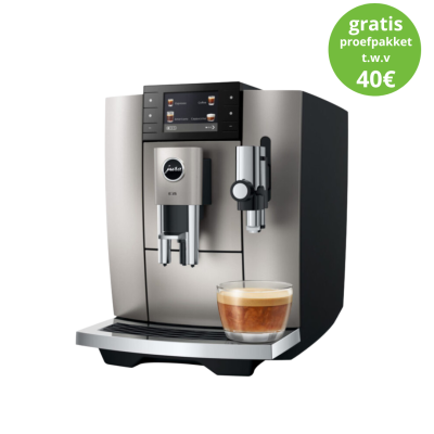 JURA E8 Midnight Silver (ED)