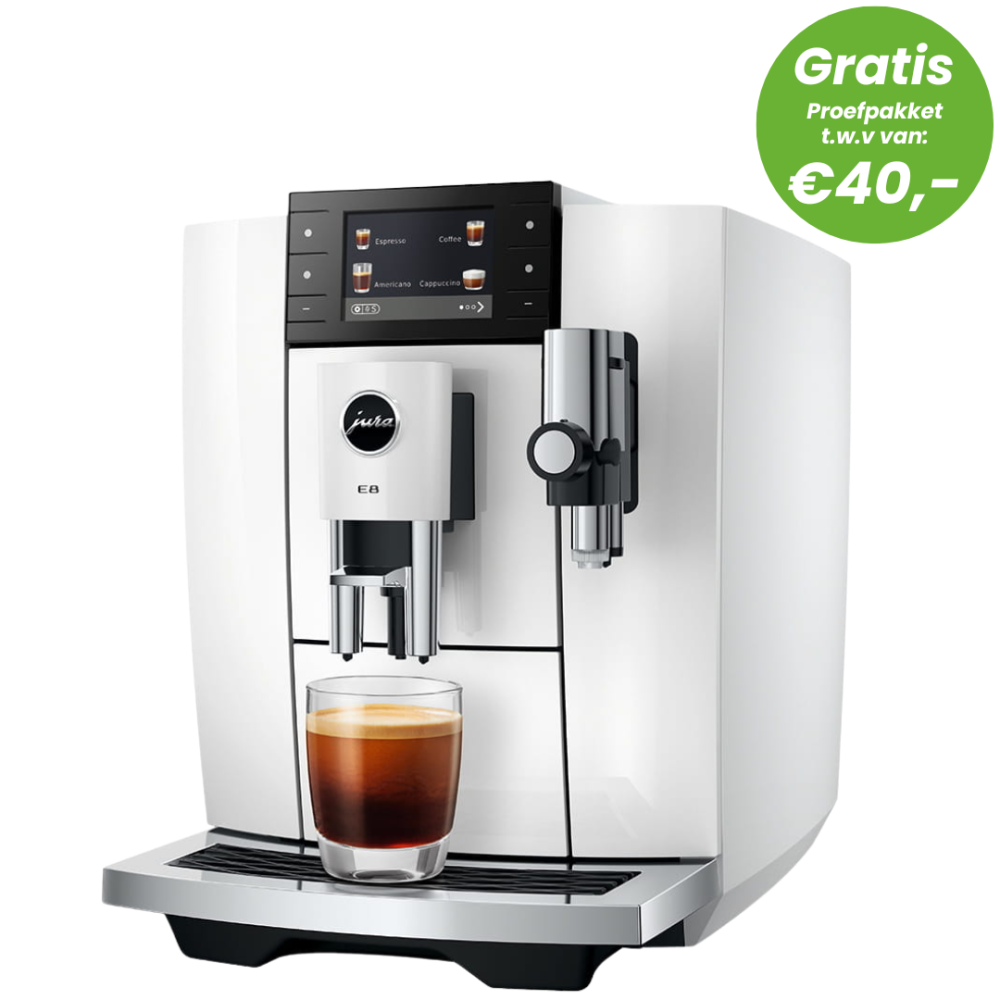 JURA E8 Piano White (ED)