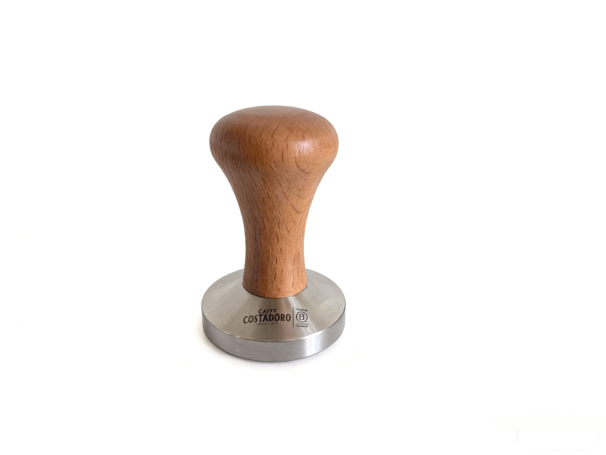Koffietamper hout Costadoro